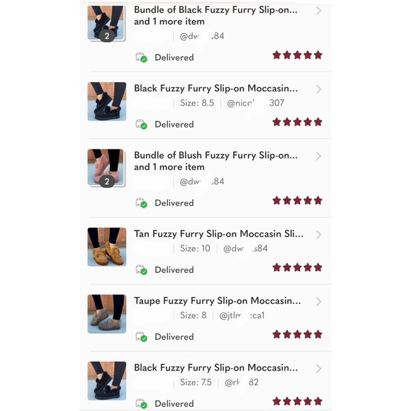 Tan Fuzzy Furry Slip-on Moccasin Slippers - Picture 7 of 10